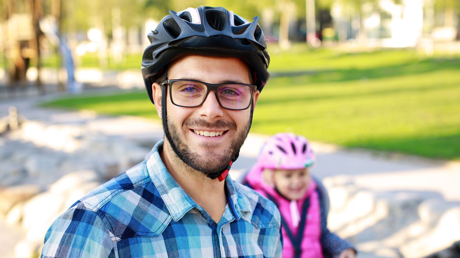 Fahrrad, fahren, sanfte Mobilität, Gesundheit, Familie, Papa, Gemeinschaft, Rad